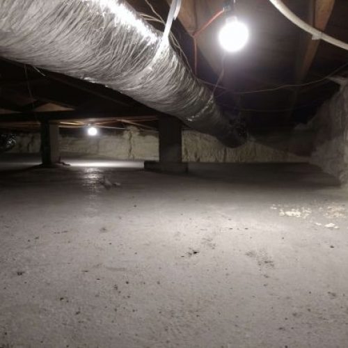 Why Seal Your Crawlspace with Cement & Spray Foam?